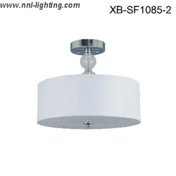 3-Light Large Semi Flush Ceiling Light