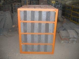 Crmo Steel Mill Liners Castings For Mine Mill With Hrc42 Hardness Df077