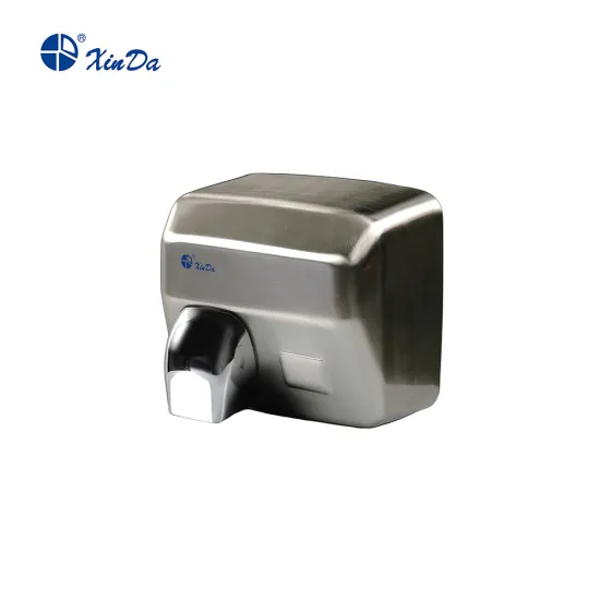 High speed air hand dryer with Spin nozzle