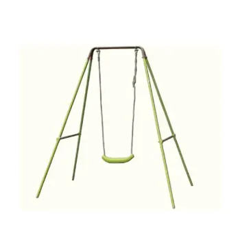 Single Kids Seat Leisure Steel Swing in School