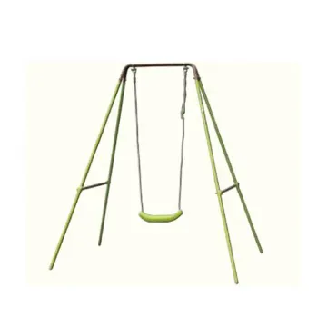 Single Kids Seat Leisure Steel Swing in School