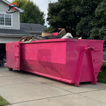 40 Ton Heavy Duty Scrap Metal Recycling Truck Body Container for Sale