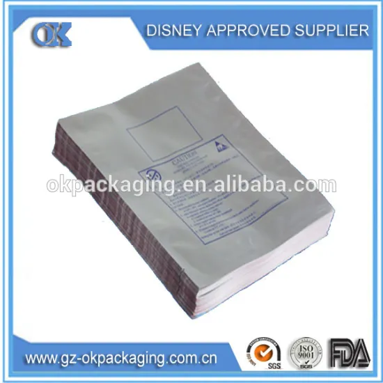 heat seal aluminum foil bags with tear notch/custom printed matte aluminum foil three-side heat sealed bag with tear notch