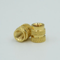 press in knurled brass insert nut