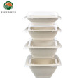 يمكن التخلص من محطات Bagasse أدوات المائدة الأطعمة الحاوية