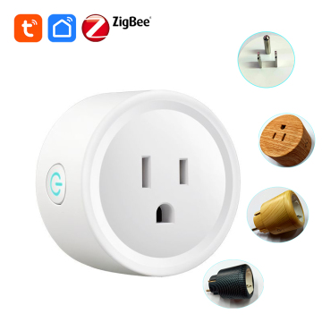 Smart US Plug BSD01 Tuya Zigbee Mesh 10A/16A ESP32 ESPhome Firmware Flash Outlet Socket