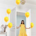 75 Balon Pesta Kuning Pita Warna Balon Kuning