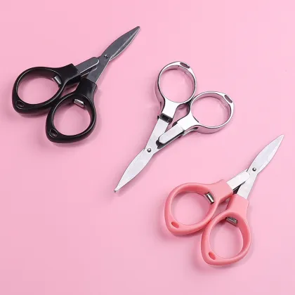 Stainless Steel Multi-functional Makeup Eyelash Stretching Scissors