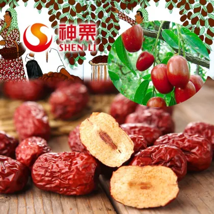 Roasted Dried Chinese Red Dates Snacks---the best Chinese Red Dates in China