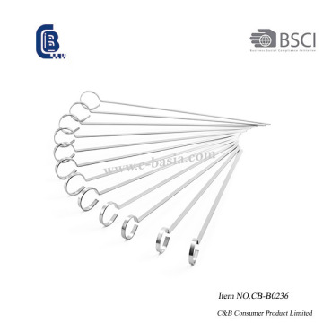 12PCS Stainless Steel Kabob Skewers