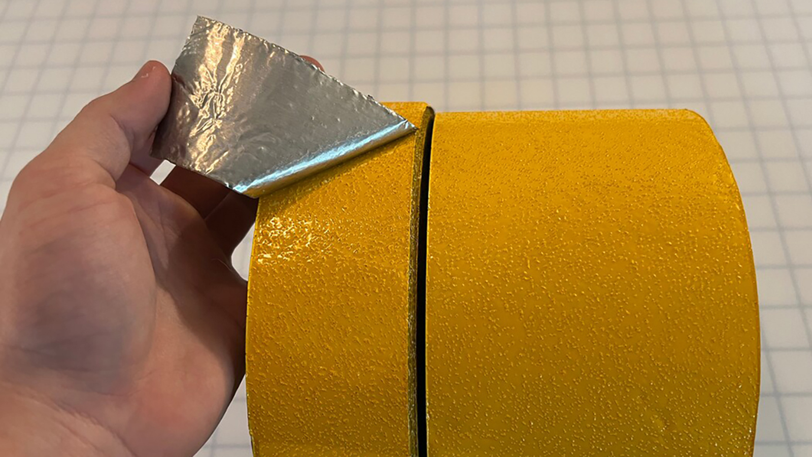 Foil-Backed Pavement Marking Tape