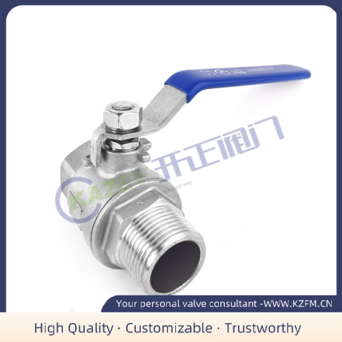 High Platform Valve Two-piece inner&outer threaded ball valve Factory