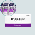 Liperase dissolves hyaluronidase injection