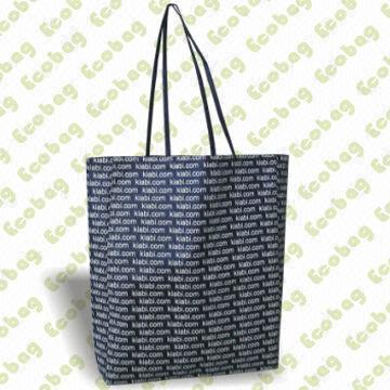 Recycled PET Nonwoven Tote Bag, Customized Printings are Accepted, Suitable for Shopping Purposes