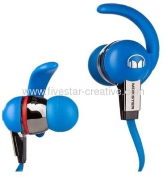 Monster Isport Blue Immersion In-ear Headphones With Controltalk 