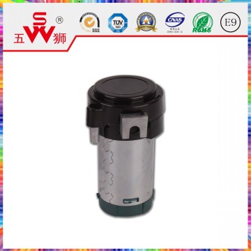Black Closed Type Electric Horn Motor for Car Horn