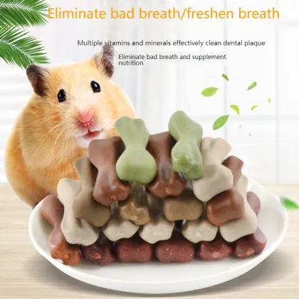 Golden Bear Hamster Molar Stick Snacks & Molar Stone Set - Complete Hamster Supplies