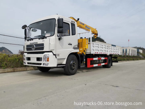 Factory Direct Dongfeng 4x2 5 Tons Truck Mounted Crane - High Quality