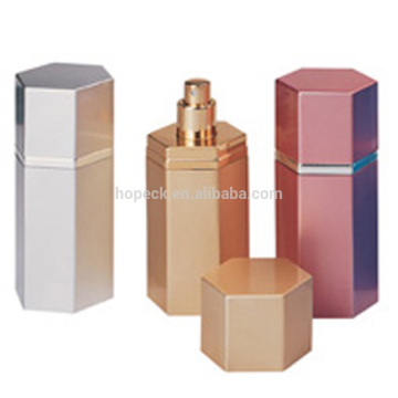 50ml six-angle shape plastic perfume bottle sprayer pump