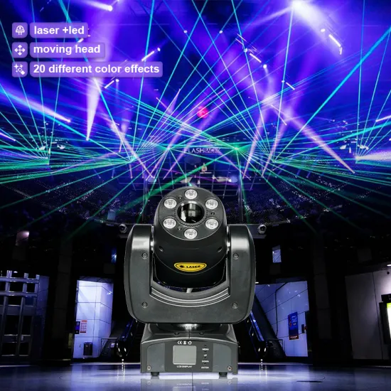 3W Disco Intelligent Stage Strobe Moving Head Laser Lights for Hall
