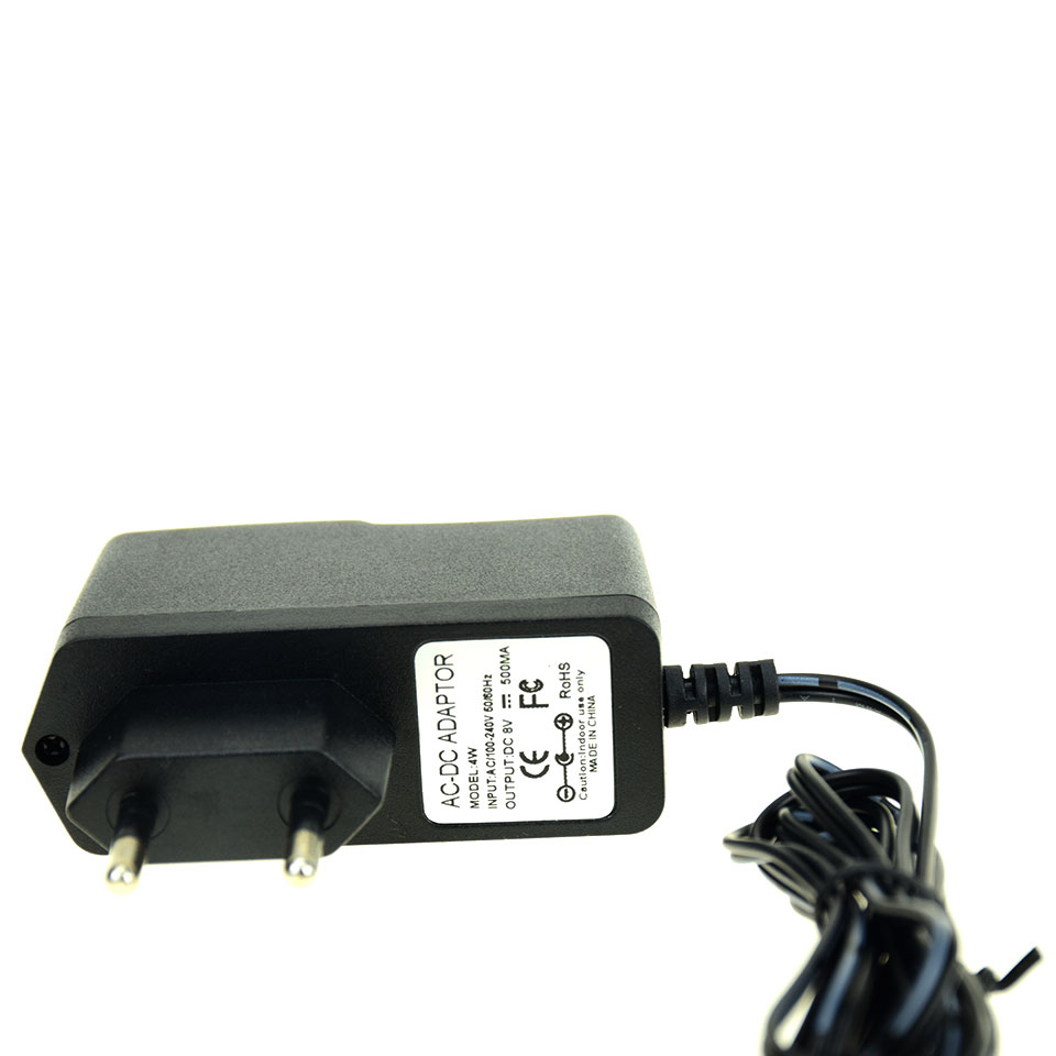 شاحن IEC C7 8V 0.5A 2Pin