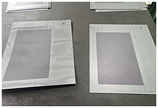 sheet leveling machine