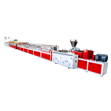 डब्ल्यूपीसी पीवीसी फोम डोर पैनल एक्सट्रूज़न लाइन