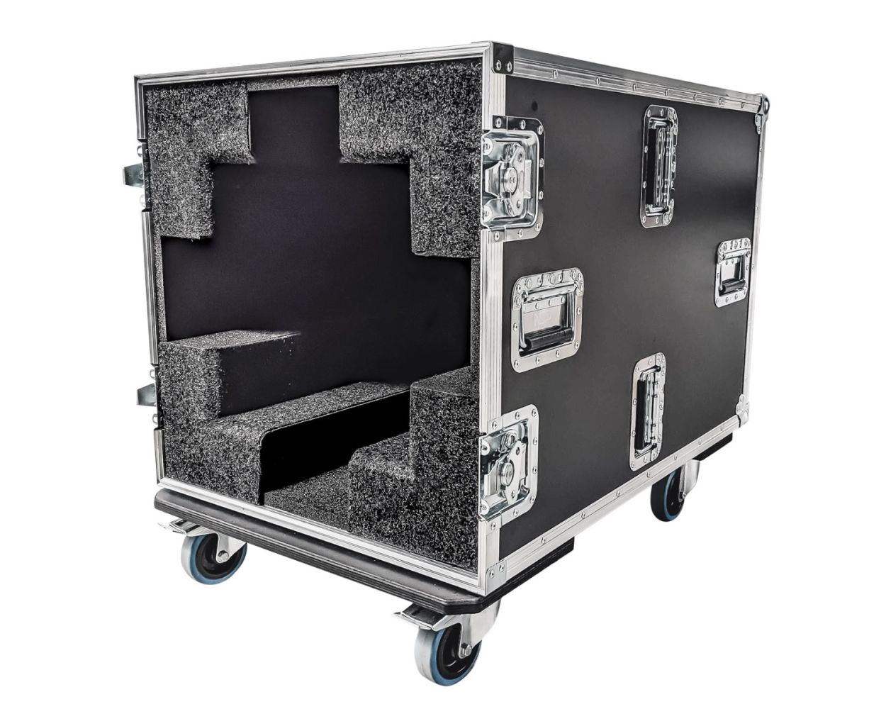 Syva Low Speaker with Base Plate Flight Case
