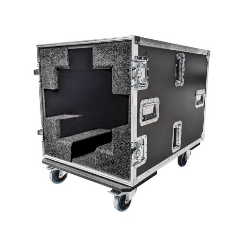 Syva Basso altoparlante con custodia di volo della piastra di base