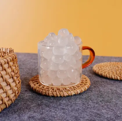 yummy lemon Jelly ball tea