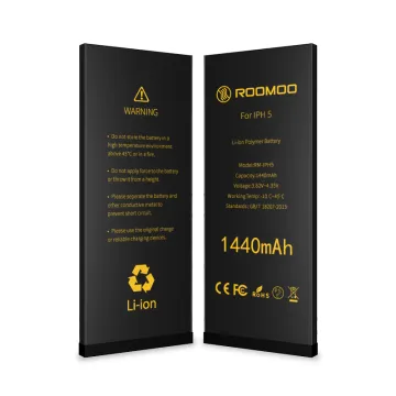 1440mAh 3.8V batteries replacement 0 cycle fedex original li-polymer battery for iphone 5G