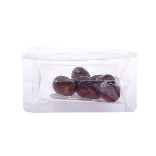 Compostable PLA transparent flat bag