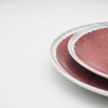 Glaçage réactif pour assiettes en céramique set moderne