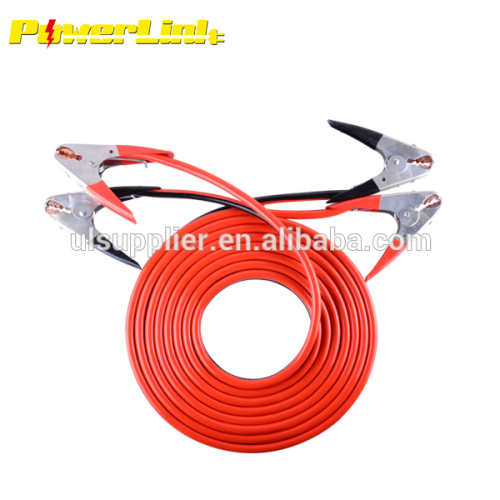 S20214 2 Gauge 600 Amp Booster Jumper Cables 25ft Heavy Duty Parrot Jaw