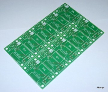 Single Side PCB With Tamura Matte Green Solder Mask