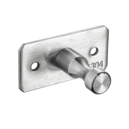 Premium Black Single Prong Robe Hook