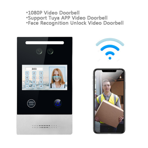 Android Intercom System 6 Apartments Video Door Phone with 7-inch screen Manufactory
