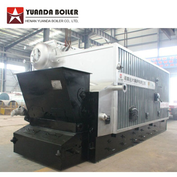 Biomass Fired Double Drums Steam Boiler for Textile