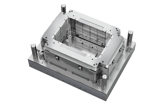 Plastic crate mould