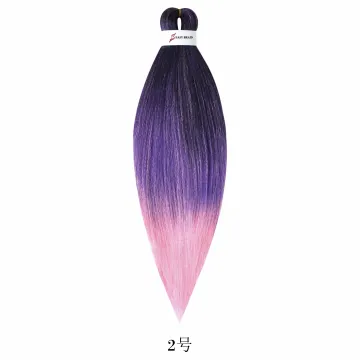 AliLeader 20 Inch Wholesale Pre Stretched Braiding Hair Yaki Jumbo Crochet Braid Ez Braids