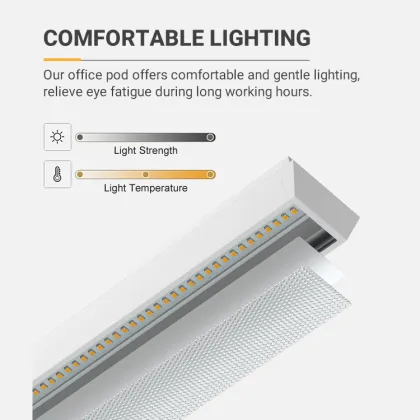 Custom Movable Soundproof Booth for Office Acoustics