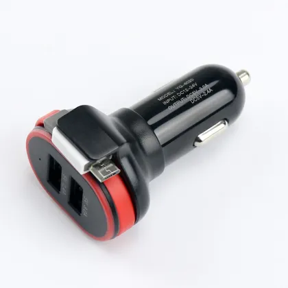 Quick Car Charger For Iphone/Samsung
