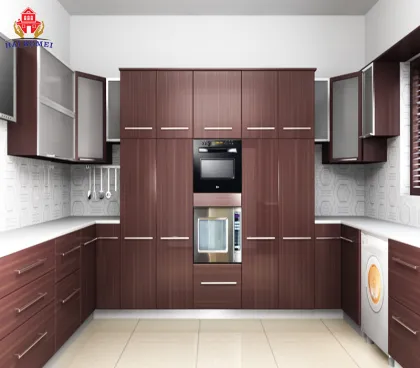 Latest Aluminium Alloy Freestanding Kitchen Cabinets