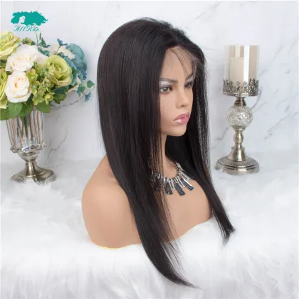 Wholesale 360 lace front virgin brazilian wigs,wigs imported from china