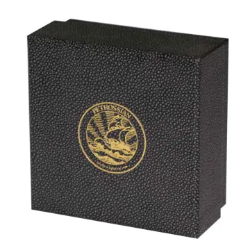 Foil Logo Boxes With Lid For Jewelry Packaging