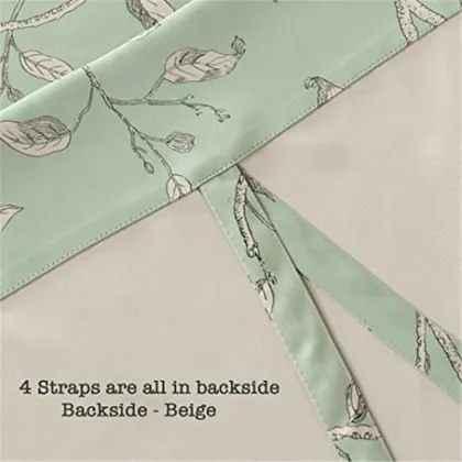 Home Textiles Kitchen Printed Blackout Small Window Curtains