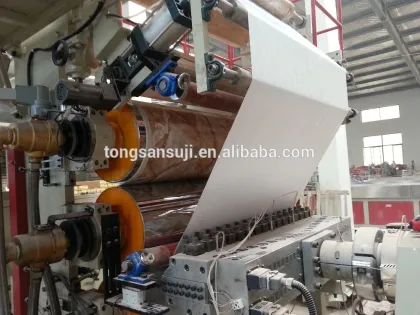 Plastic PVC artificial marble board producing machine