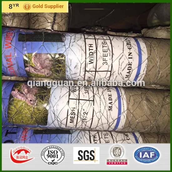 Aviary fence 50mm holes, electric galvanized fence netting for chicken