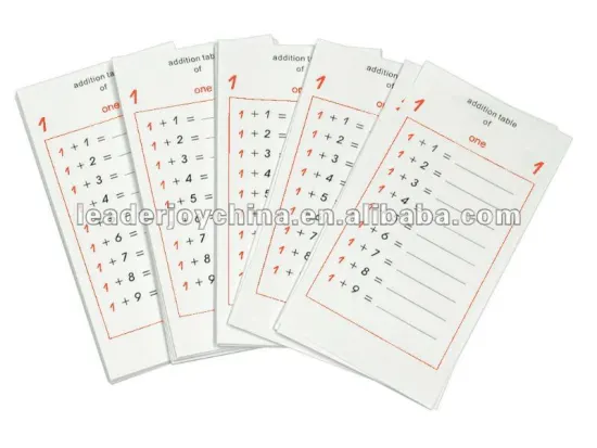 Montessori kids educational toys of addtion tables