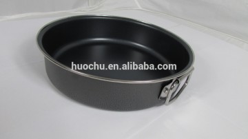 Carbon steel non stick non-stick pie pan dish